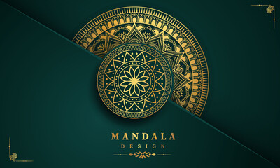 Mandala Luxury Background Design 