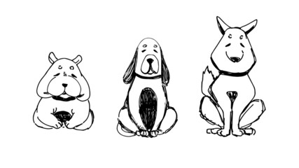 Cartoon Dogs