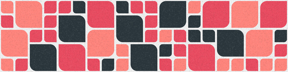 Fototapeta premium Abstract Geometric Pattern generative computational art illustration