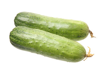 cucumber isolated on white background