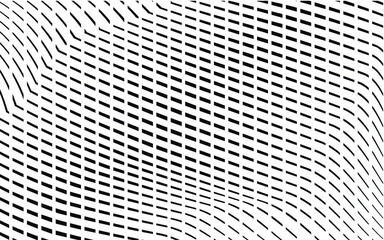 modern art curved lines patter. monochrome waves. geometric vector background.wallpaper concept for web and print