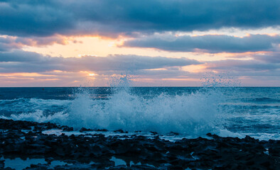Waves at Dawn
