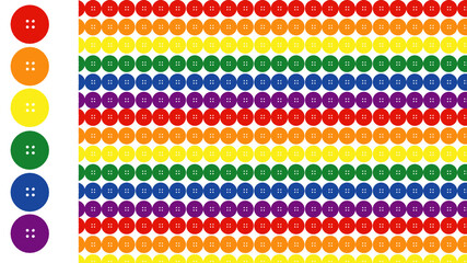 LGBT flag colors buttons background