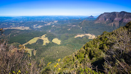 Serra Geral em Santa Catarina, Brasil.