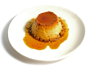 Flan al horno