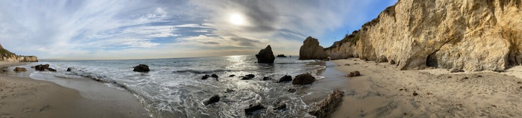 El Matador Beach pano