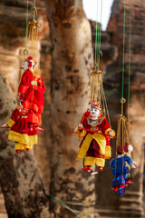 Yoke Thay famous Burmese puppet in Bagan, Myanmar