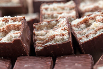 combined candies broken in the middle