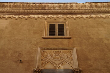 window in the old town