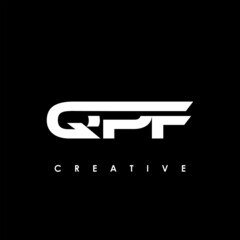 QPF Letter Initial Logo Design Template Vector Illustration	
