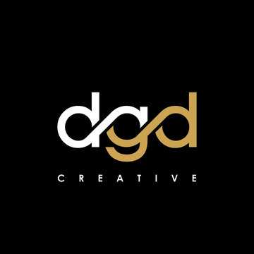 DGD Letter Initial Logo Design Template Vector Illustration