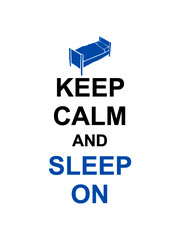 Sleep Keep Calm 