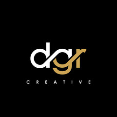 DGR Letter Initial Logo Design Template Vector Illustration