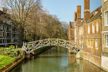 Mathematical Bridge, Queens College Cambridge, UK