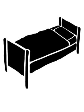 recommend clip art: Schlafzimmer Kinderbett Möbel 