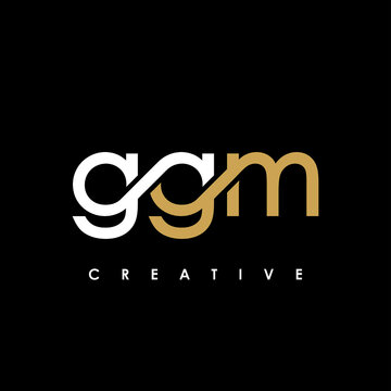 GGM Letter Initial Logo Design Template Vector Illustration