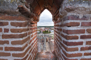 Coca Castle (Castillo de Coca) located in the province of Segovia