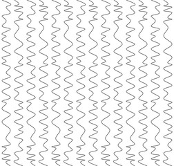 Ethnic lines of graphic pattern. Design vertical spline of regular line black on white. Design print for illustration, wallpaper, texture, background, pattern.