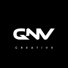 QNV Letter Initial Logo Design Template Vector Illustration