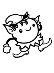 Niedlicher Elf Clipart 