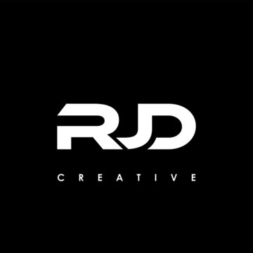 RJD Letter Initial Logo Design Template Vector Illustration