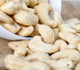 crunchy cashew nuts