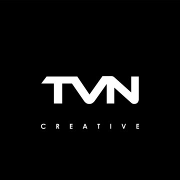 TVN Letter Initial Logo Design Template Vector Illustration