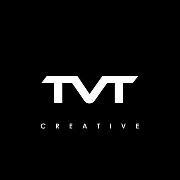TVT Letter Initial Logo Design Template Vector Illustration