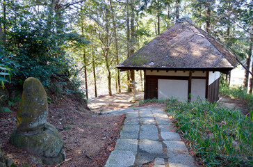 弘川寺　西行堂　大阪府南河内郡