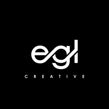 EGL Letter Initial Logo Design Template Vector Illustration