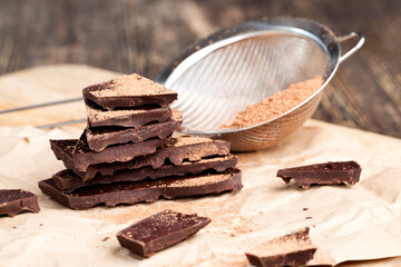 piece of quality chocolate