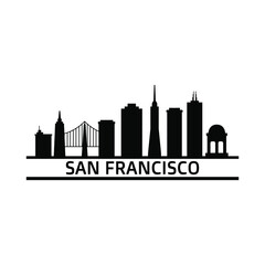 Obraz premium Skyline san francisco