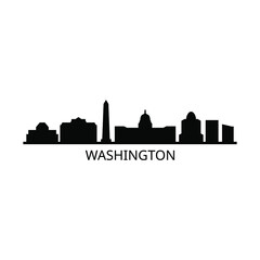 Fototapeta premium Washington skyline