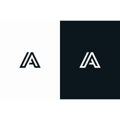 Letter A logo initial