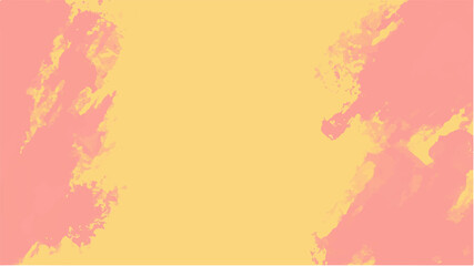 bright yellow and pink grungy background. Colorful scratched template. Texture and elements for design.