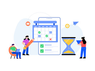 
Online medical service, flat editable illustration download

