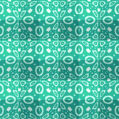 Geometric vector pattern with triangular elements. Seamless abstract ornament for wallpapers and backgrounds. 