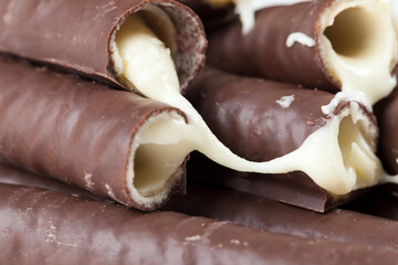 sweetness from which it follows syrupy sweet filling