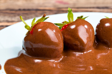 melted chocolate, confectionery products