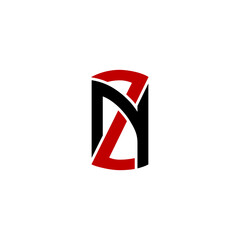 zn initial logo design vector icon