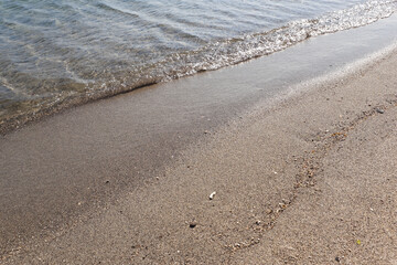 磯海水浴場の渚	