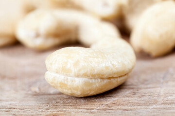 Fototapeta na wymiar crunchy cashew nuts