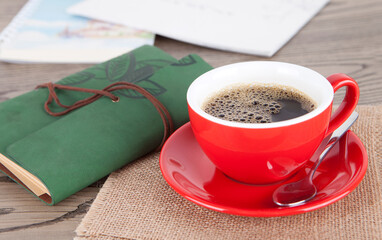 Drink coffee