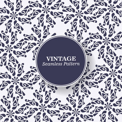 Vector seamless geometric pattern texture