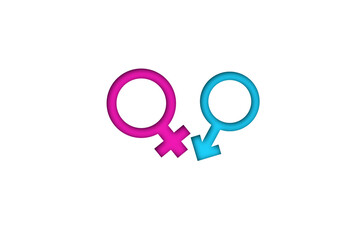 Gender symbol vector