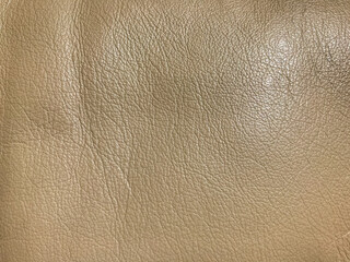 Cream eco leather texture close up 