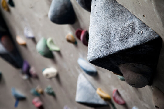 Close-up Of Climbing Wall