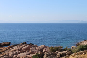 sea and rocks