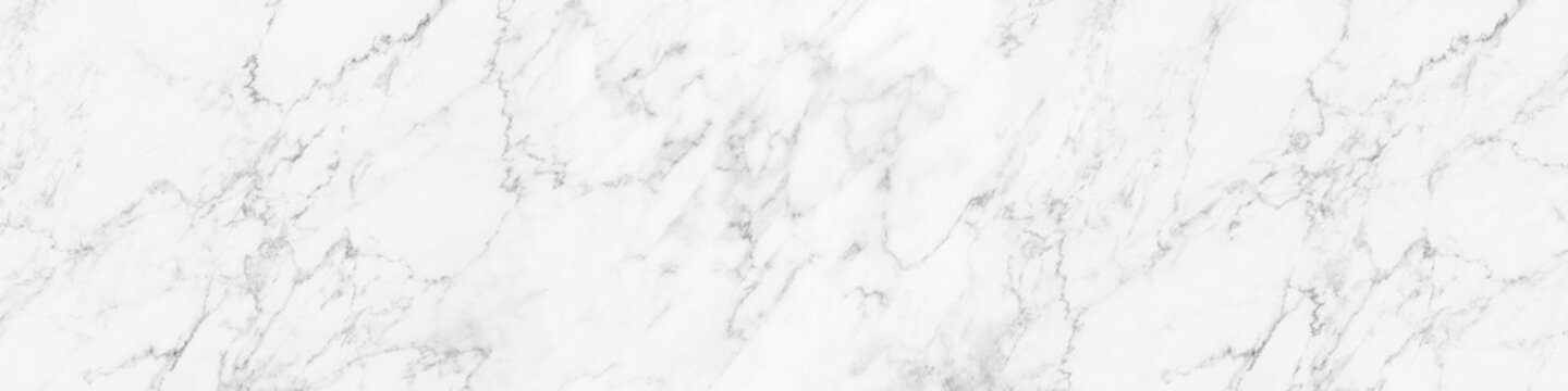 Horizontal Elegant White Marble Background