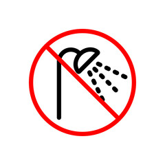 stop shower